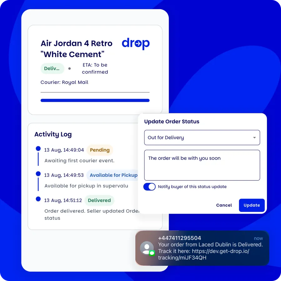 Automated buyer notifications